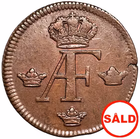 Adolf Fredrik - 1 Öre SM 1758 - Mycket vackert exemplar