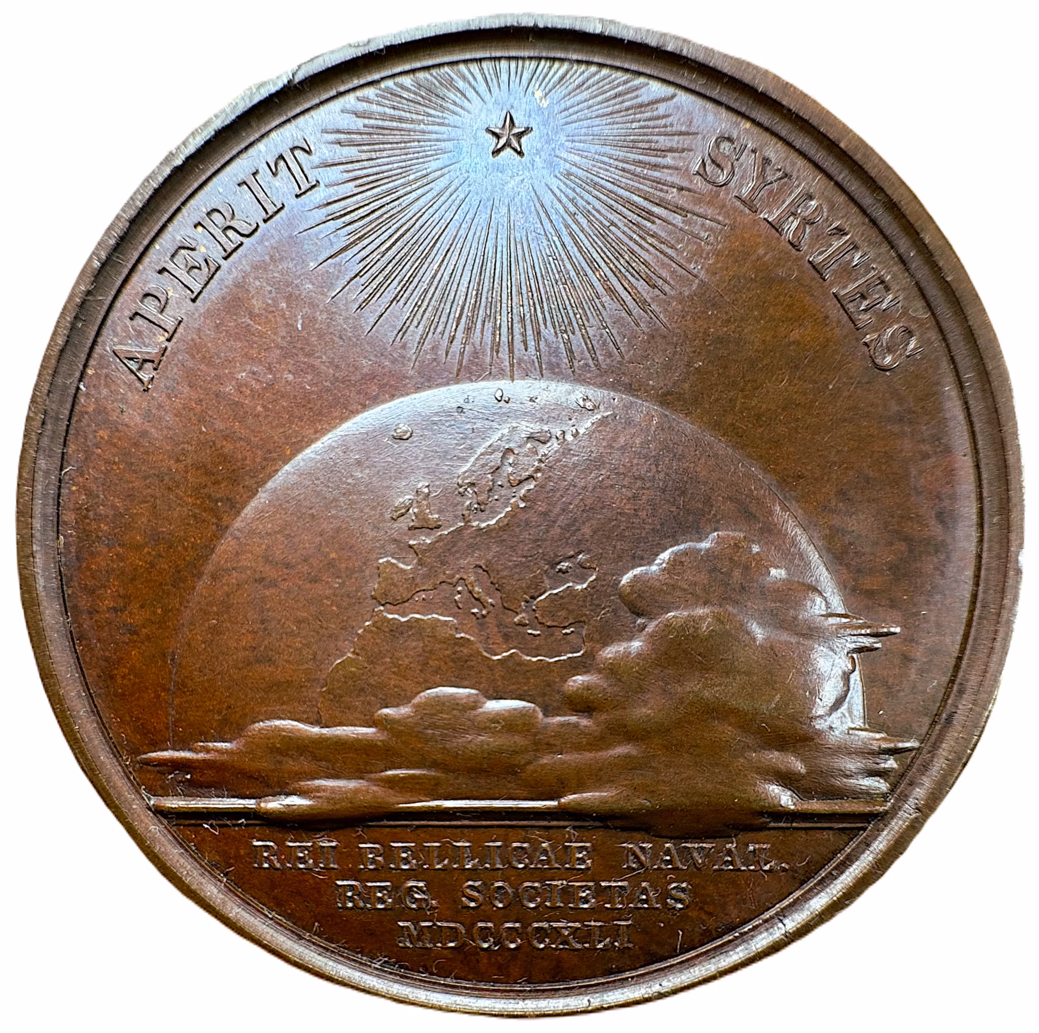 Gustaf av Klint (1771-1840) - Toppexemplar - graverad av Ludvig Persson Lundgren - Viceamiral och kartograf