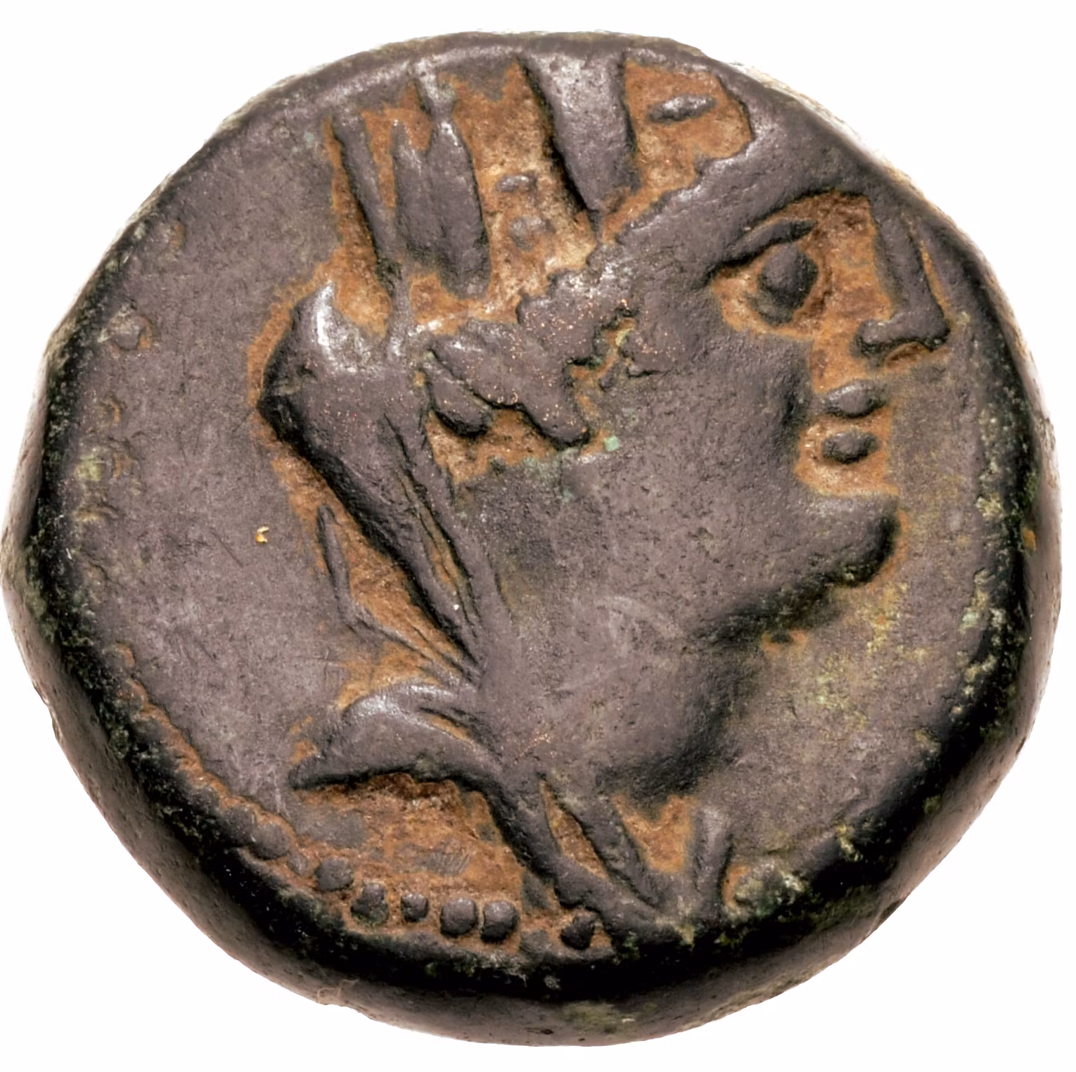 Kilikien, Tarsos, Brons 21mm, präglad efter 164 f.Kr.