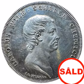 Carl Wilhelm Scheele (1742-1786) - En av de mest framstående kemisterna i Europa - graverad av Wikman 1789