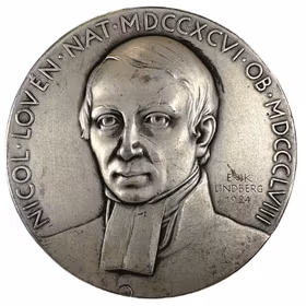 Nils Lovén 1796-1858 av Erik Lindberg 1924 - Författare, översättare, folklivsskildrare