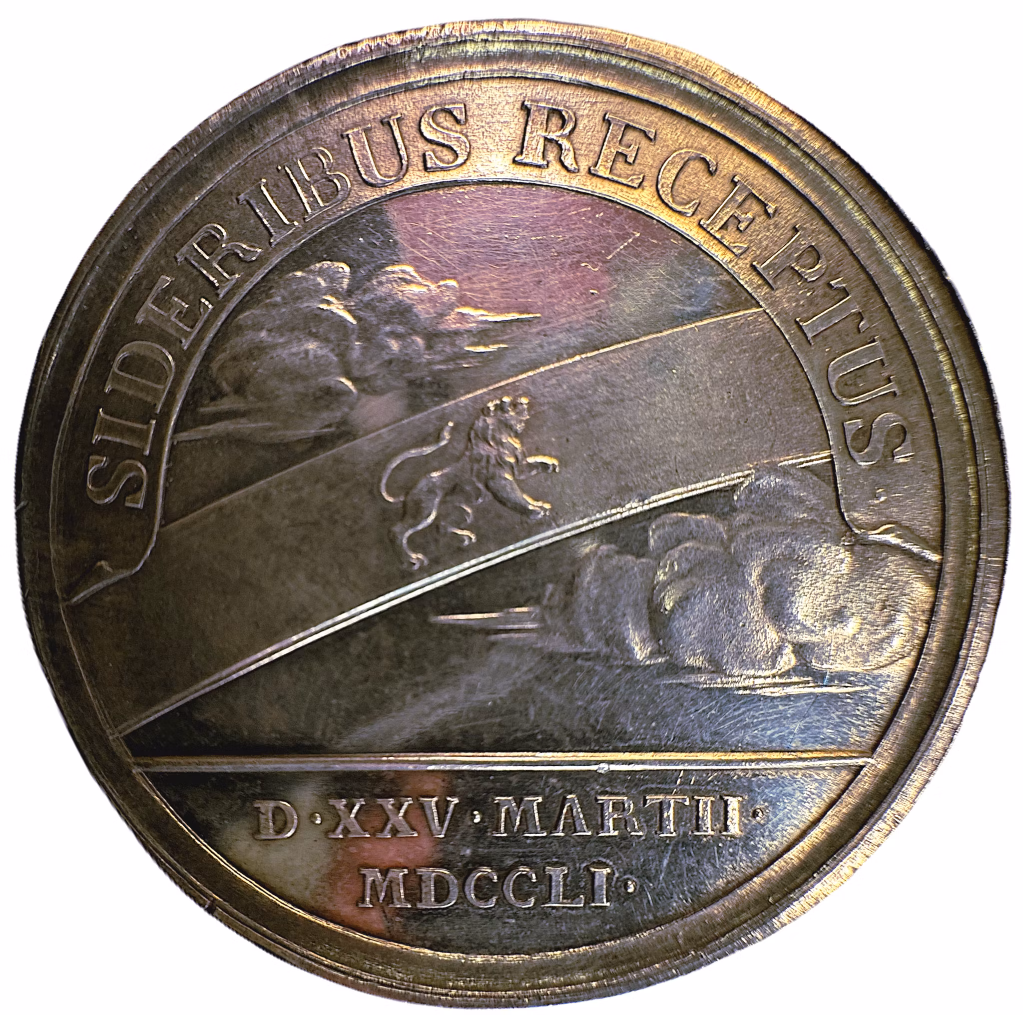 Fredrik I:s död den 25 mars 1751, åtsida av Johann Carl Hedlinger, frånsida av Daniel Fehrman