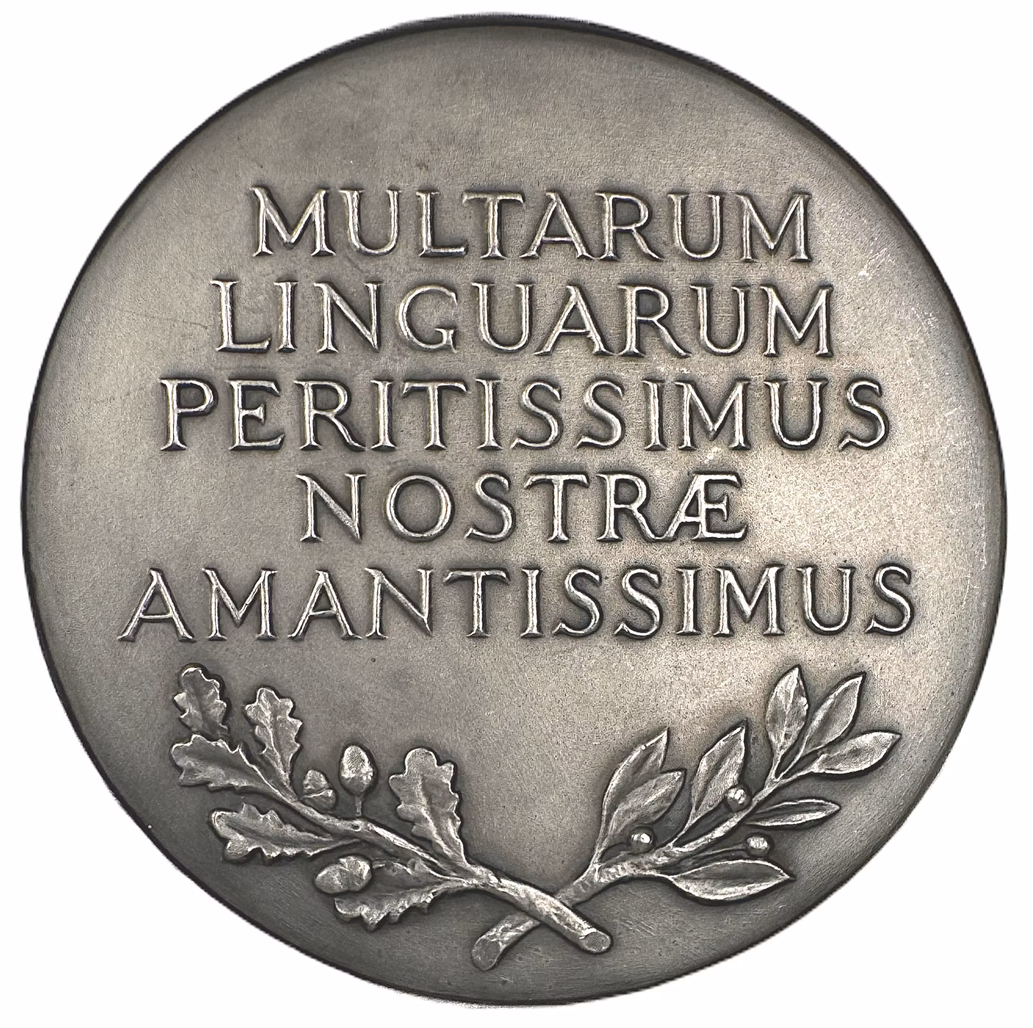 Esaias Tegnér d.y. (1843-1928) - Chef för Svenska Akademiens ordboks redaktion - Graverad av Ivar Johnsson