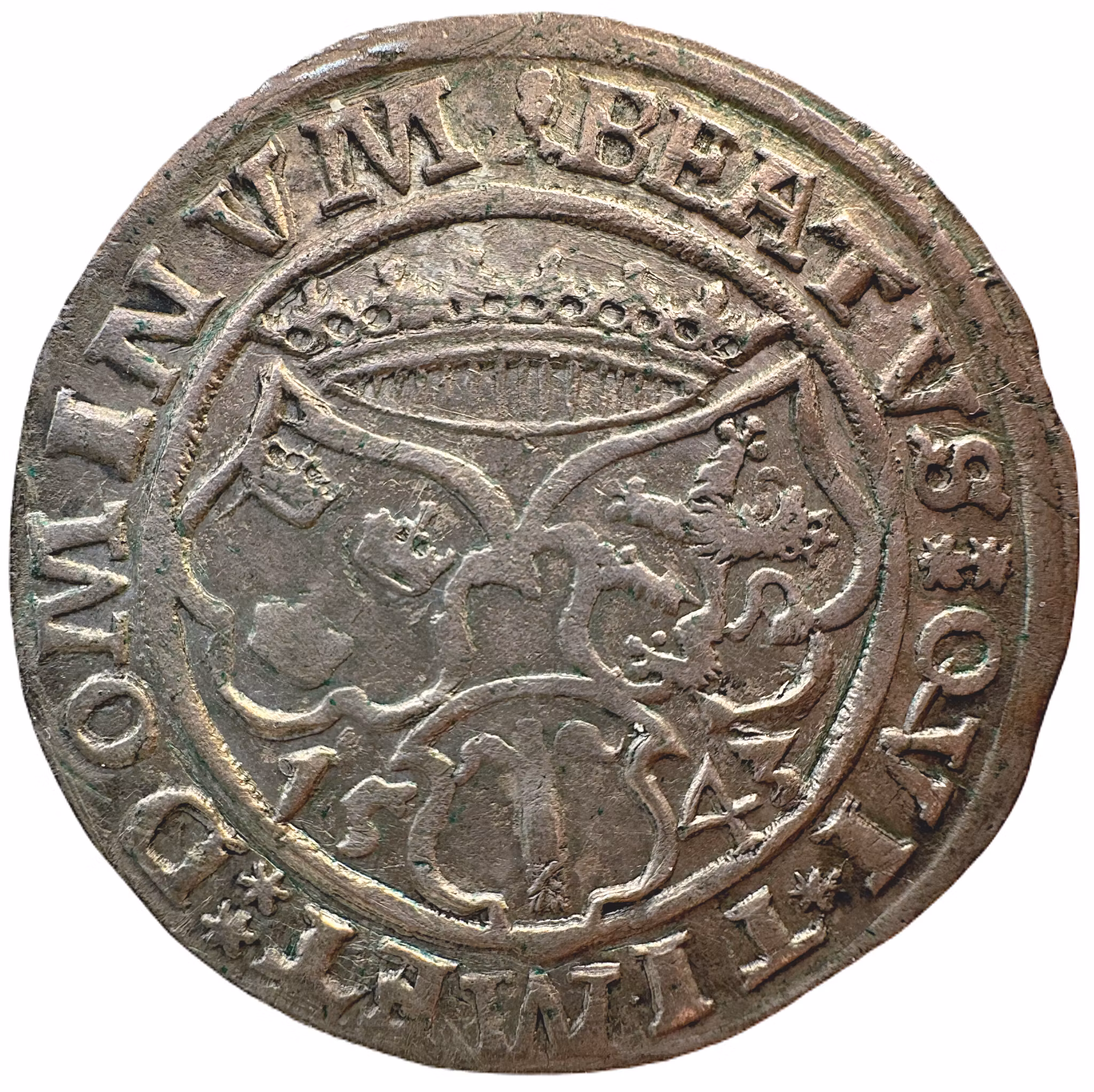 Gustav Vasa - Svartsjö - Mark 1543 - Ett mycket tilltalande exemplar