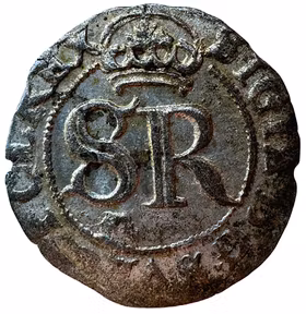 Sigismund, Fyrk 1598 - Härligt silvrigt exemplar i en underbar kvalitet