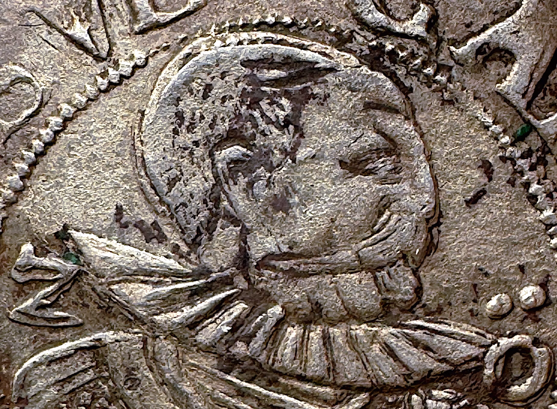 Karl som Riksföreståndare 2 Öre 1602 - Välpräglad med starkt porträtt