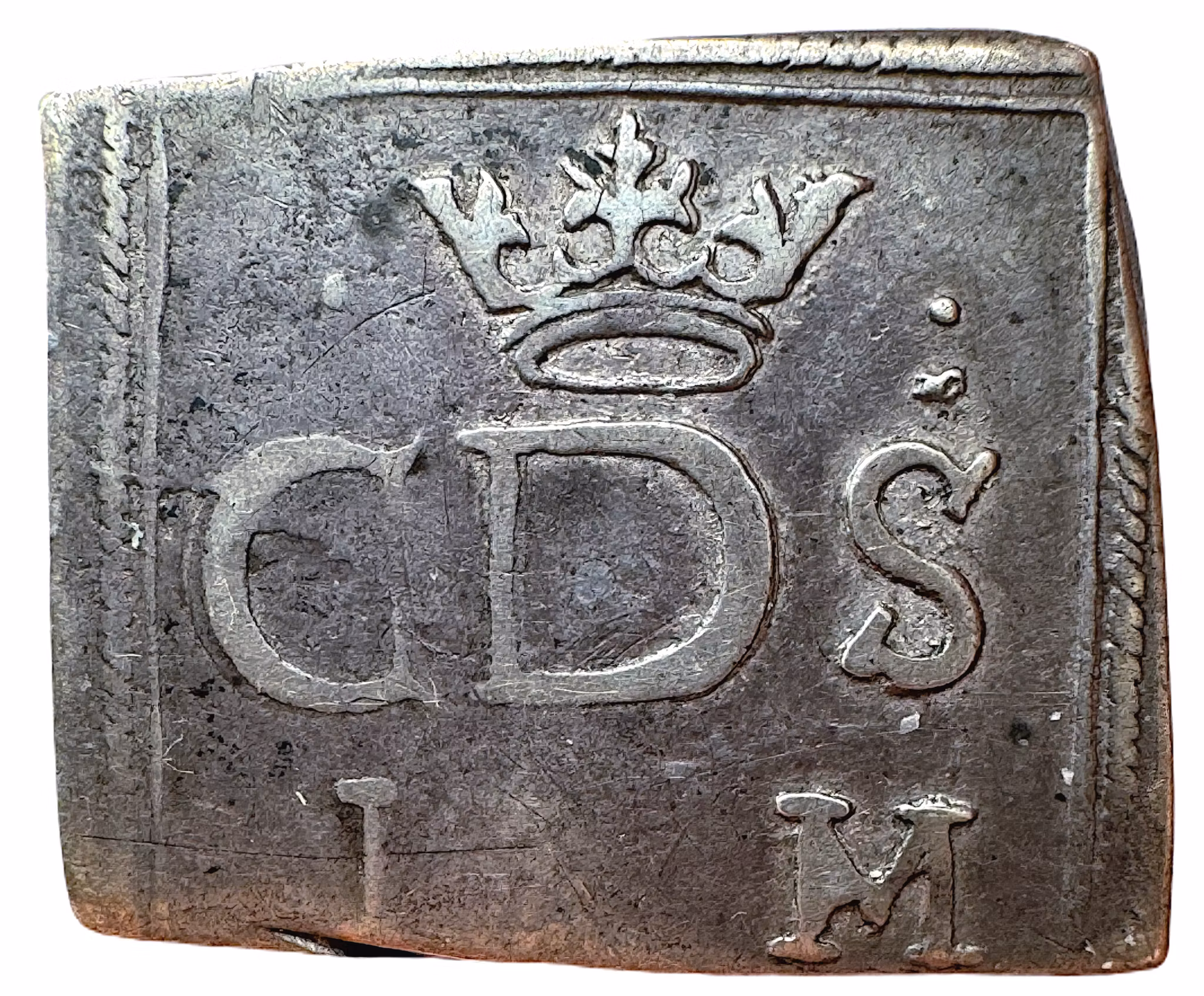 Karl - Hertig av Södermanland, Gripsholm, 1 Mark klipping 1598 med liten krona - RAR