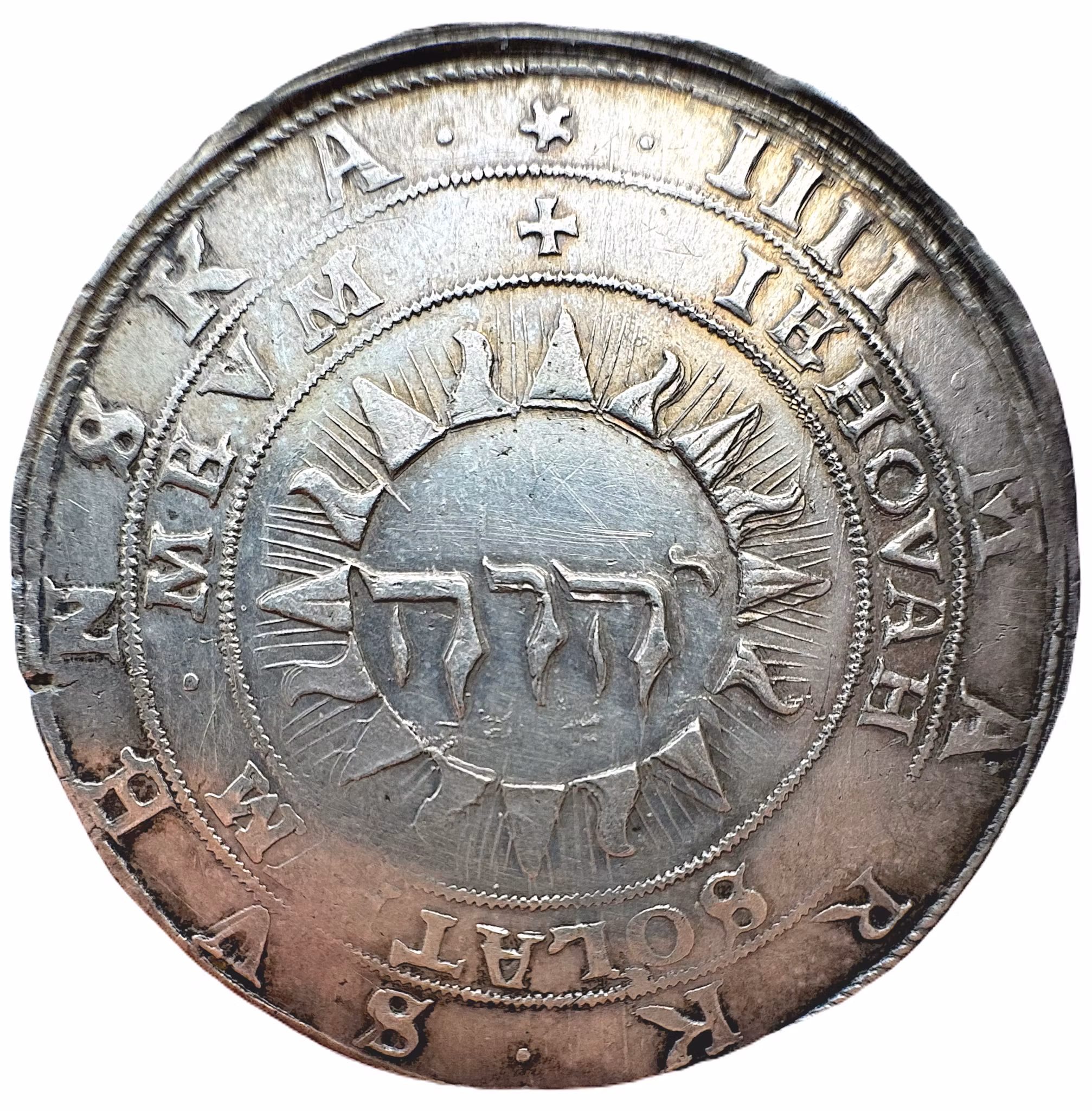 Karl IX, 4 Mark 1606 med härligt skarpt porträtt och guldskimrande lyster