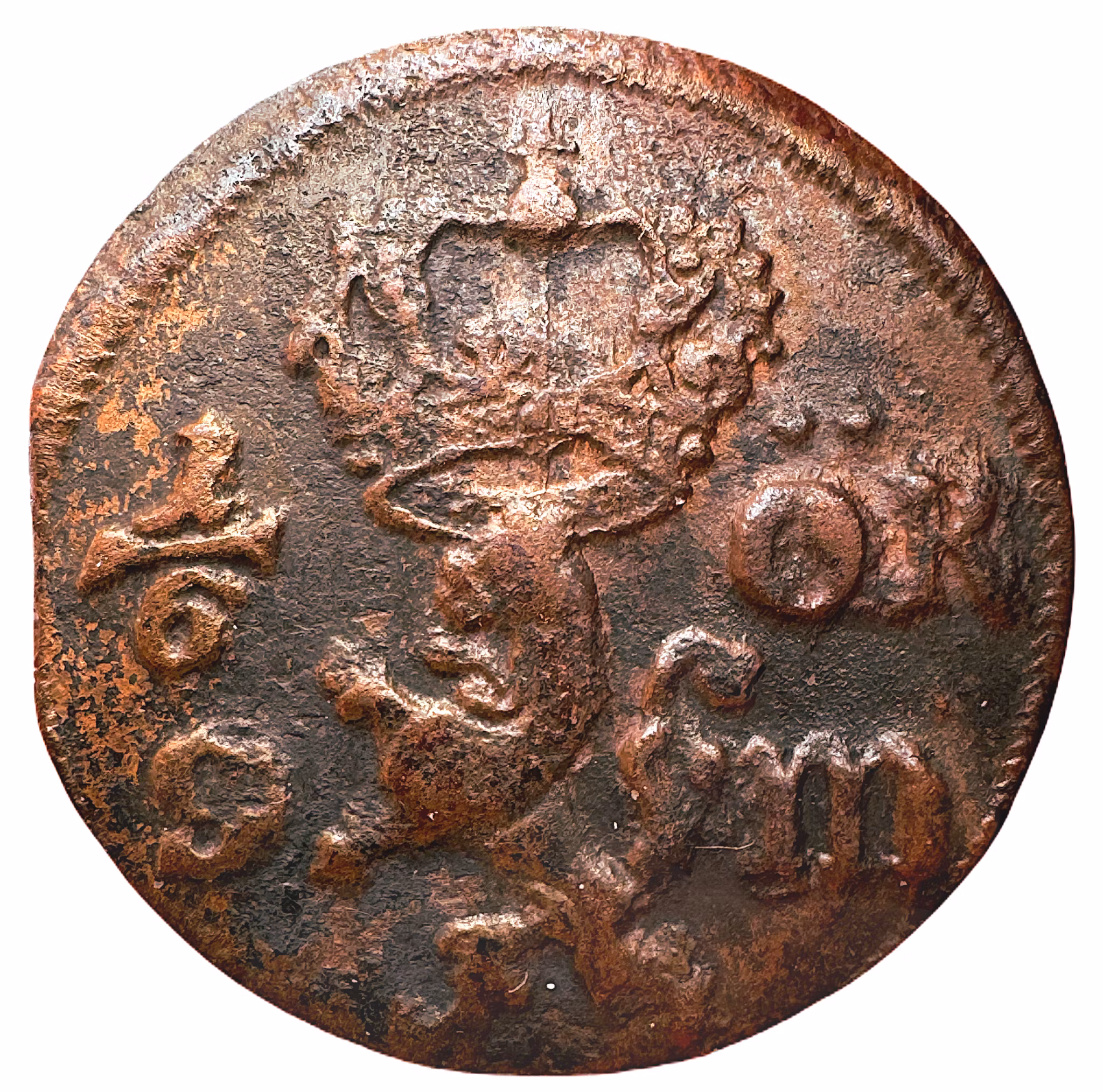 Karl XI - 1/6 Öre SM - Ett vackert exemplar med mycket lyster