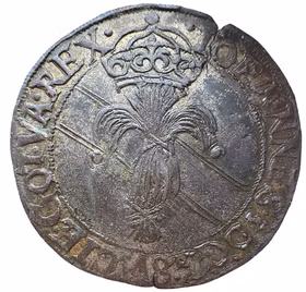 Johan III - Mark 1592 - Tekniskt ocirkulerat TOPPEXEMPLAR