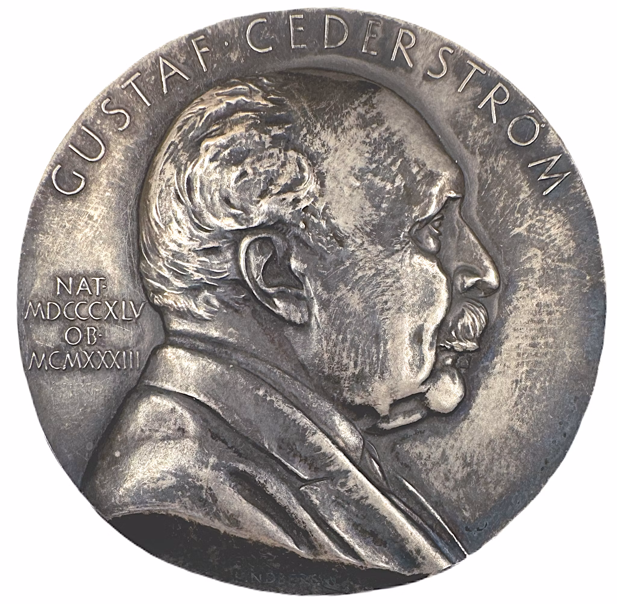 Gustaf Cederstöm (1845-1933). Målare. Av Erik Lindberg 1942 - Endast 127 exemplar präglade - En av våra främsta historiemålare