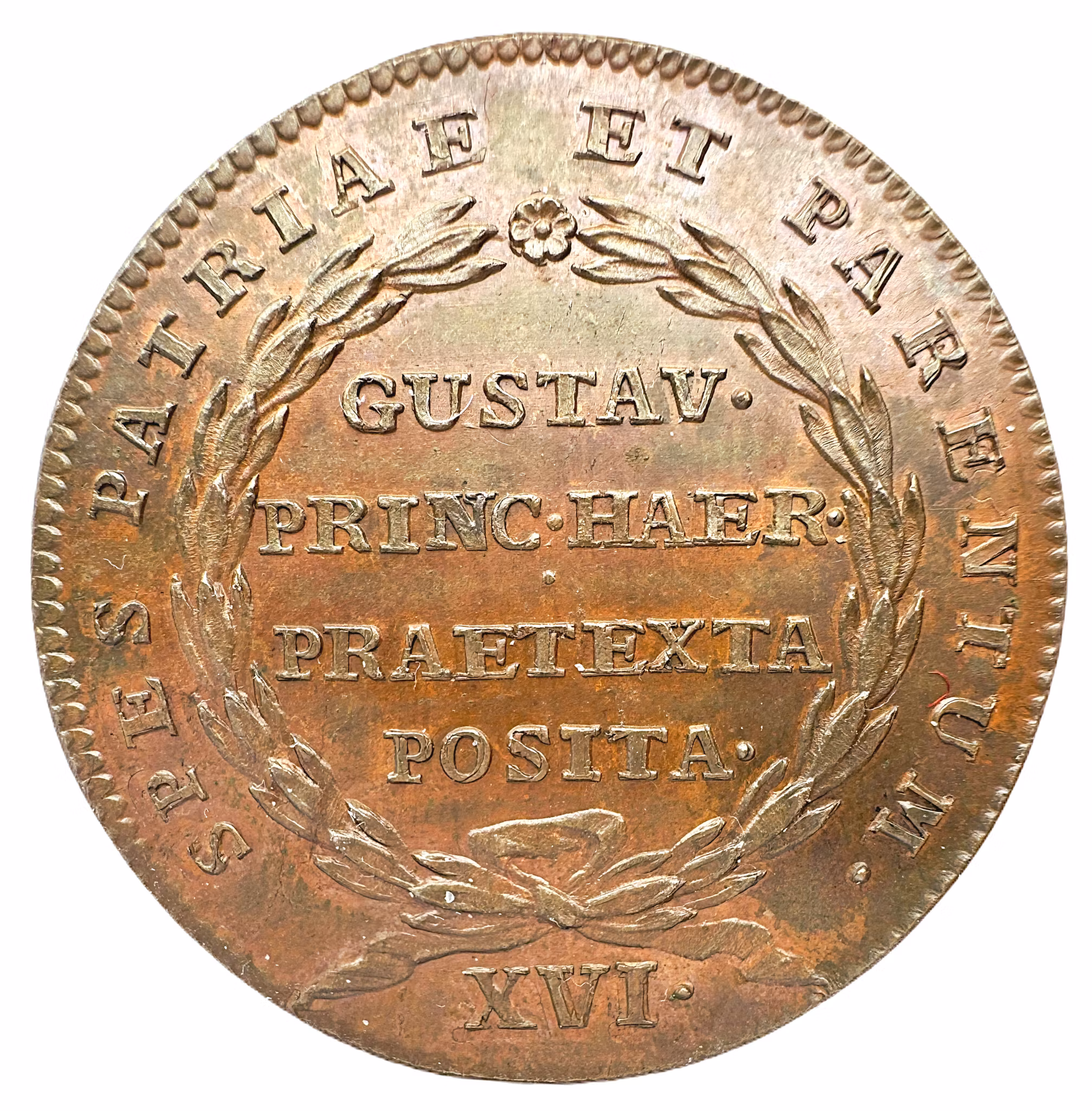 Adolf Fredrik och Lovisa Ulrika - Kronprins Gustav (III) blir som 16-åring myndig 23 mars 1762 av Wikman och Fehrman - Mycket sällsynt