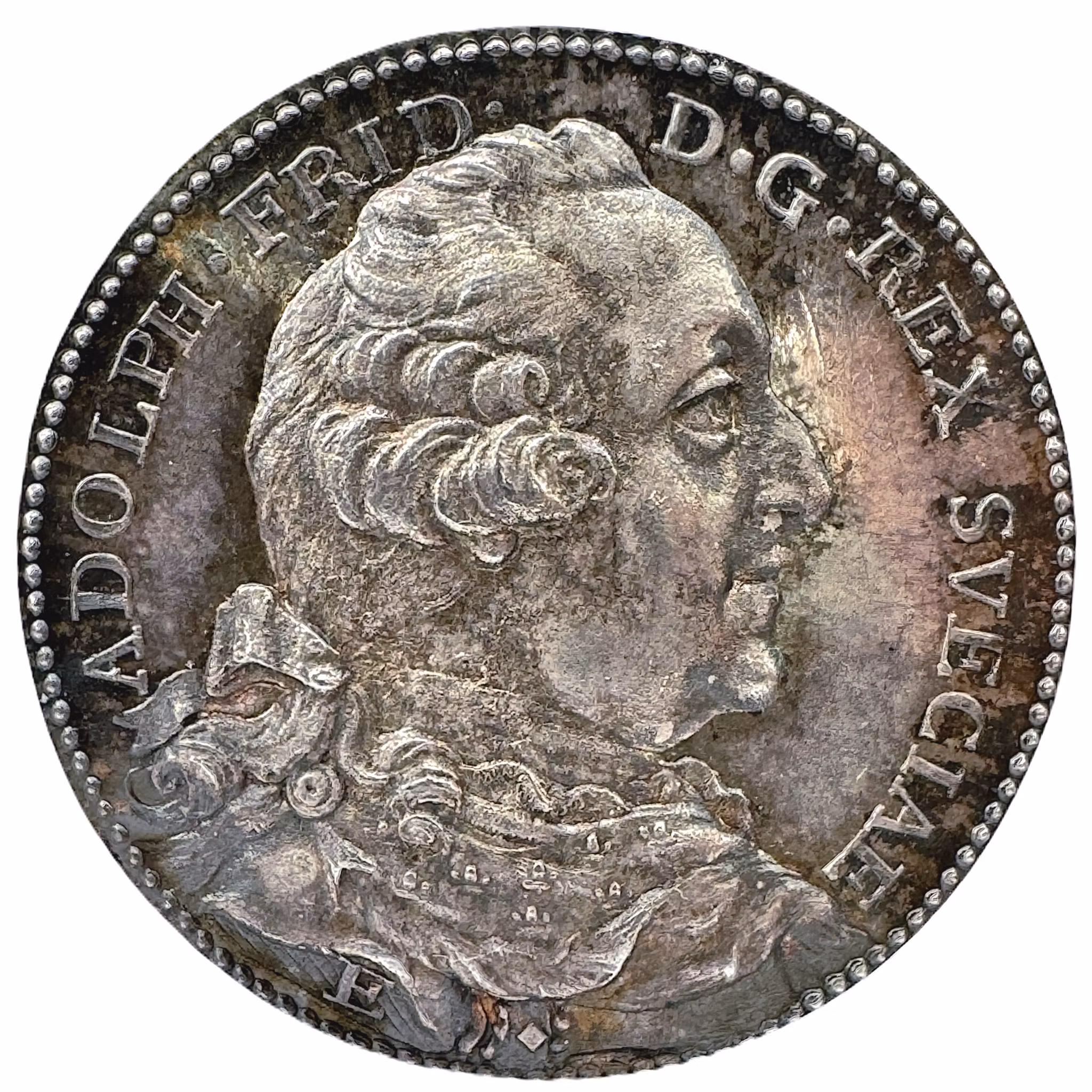 Till minne av Adolf Fredrik, född 1710, död 1771 av Carl Enhörning - Ett underbart exemplar