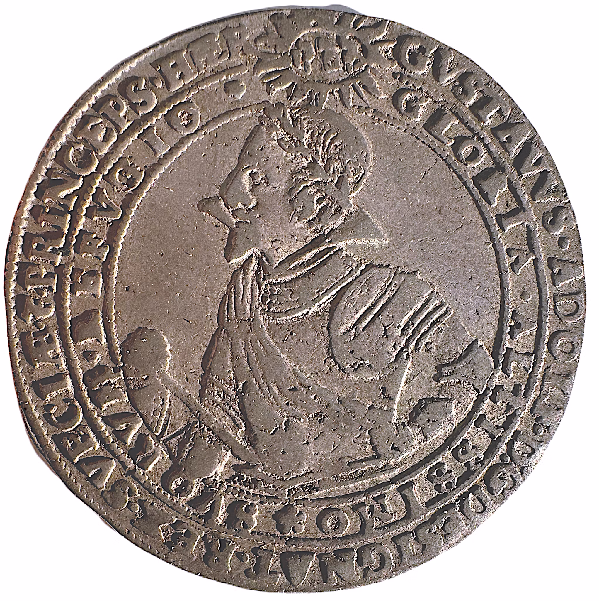 Gustav II Adolf, 4 Mark 1617 med HÆR - Tilltalande exemplar