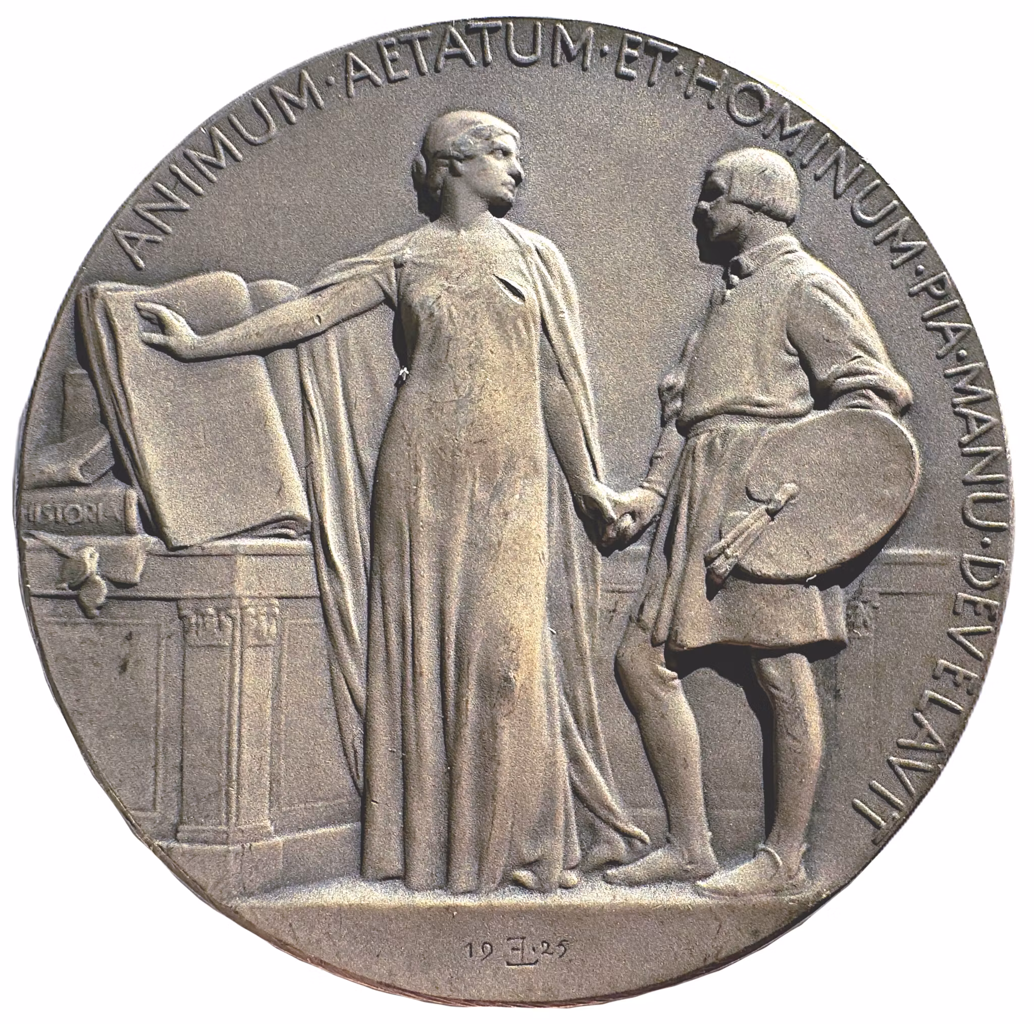 Georg von Rosen (1843-1923) av Erik Lindberg 1925 - Professor och direktör vid Konstakademien i Stockholm