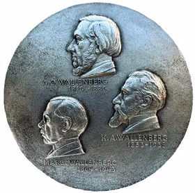 Familjen Wallenberg - Stockholms Enskilda Banks 100-årsjubileum 1956 av Ivar Johansson