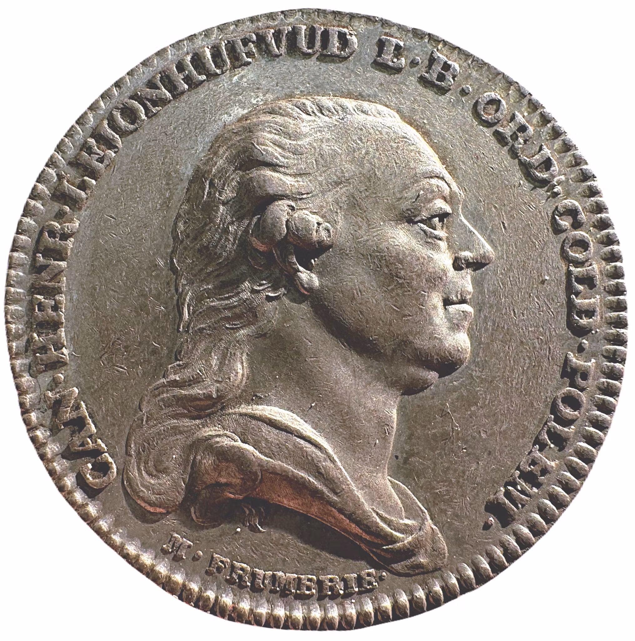 Knut Henrik Leijonhuvud (1730-1816) av Mauritz Frumerie 1817 - En av de mest betydande svenska politikerna under 1700-talet