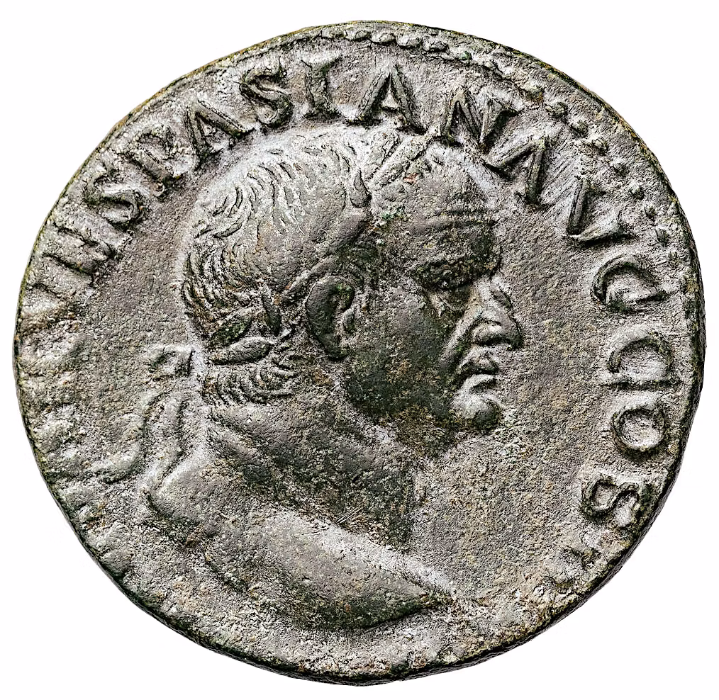 Vespasianus 69-79 e.Kr. - As - Ett underbart exemplar