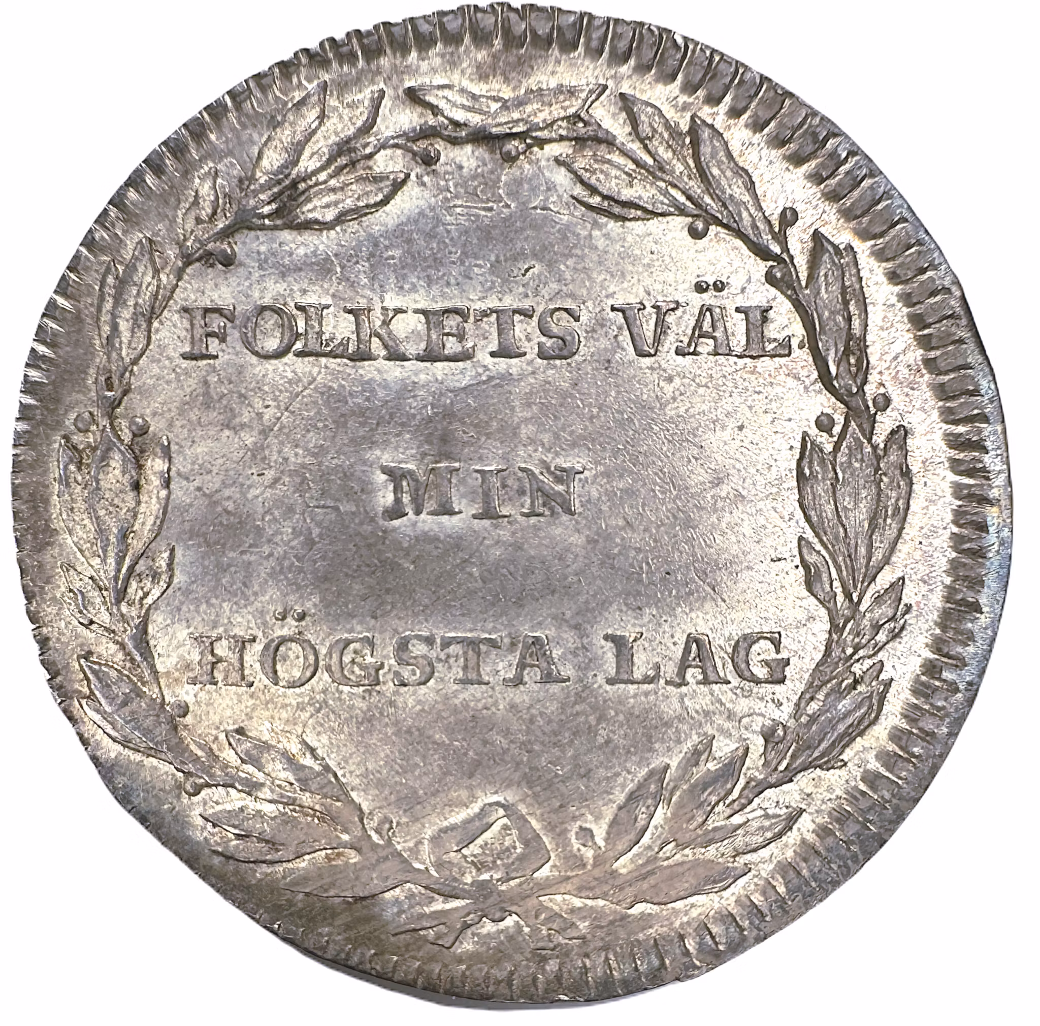 Karl XIII - 1/3 Riksdaler 1809 - Kastmynt till konungens kröning - Härligt exemplar