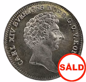 Karl XIV Johan - 1/12 Riksdaler Specie 1832 - Ett underbart exemplar