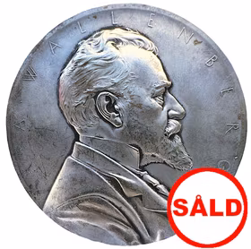 Knut Agaton Wallenberg av Erik Lindberg 1911 - 25 årigt jubileum som bankens direktör - Sällsynt