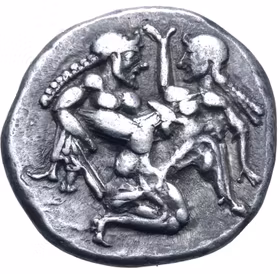Tetradrachm - Thasos, en ö utanför Trakien, stater ca 400-480 f.Kr