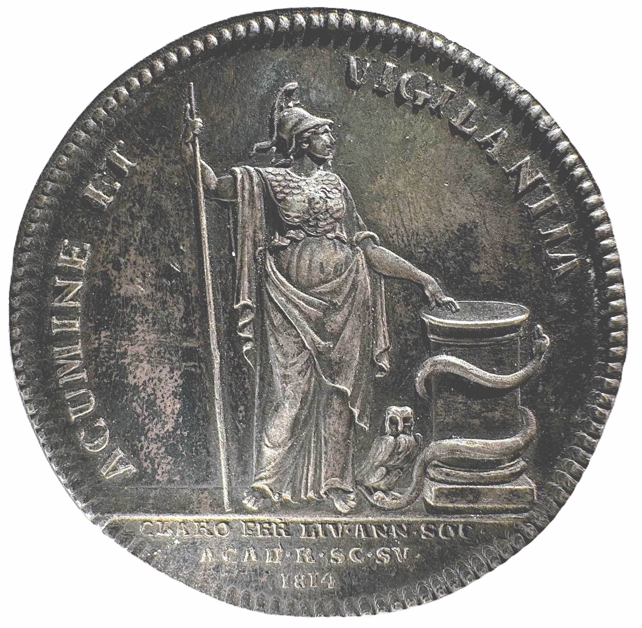 David von Schulzenheim (1732-1823) av Mauritz Frumerie 1814 - Banbrytande läkare som införde smittkoppsympning i Sverige