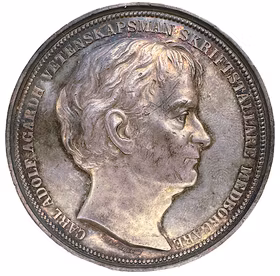 Carl Adolf Agardh (1785-1859), Biskop av Lea Ahlborn 1878 - Vackert exemplar - En framstående svensk teolog, matematiker, naturforskare och nationalekonom