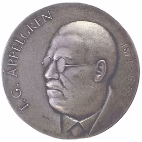 Thore Gustaf Appelgren (1872-1950) - SNF:s årsmötesmedalj 1986 av Ernst Nordin