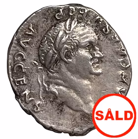 Vespasianus 69-79 e.Kr - Denar - Härligt porträtt