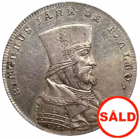 Birger Magnusson (Birger Jarl) av Carl Enhörning 1817 - Mycket sällsynt i silver - RRR