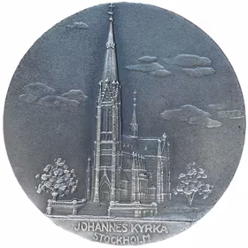 Carl von Döbeln och Johannes kyrka i Stockholm - Sällsynt