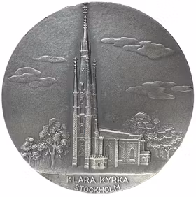 Carl Michael Bellman och Klara kyrka i Stockholm - Sällsynt