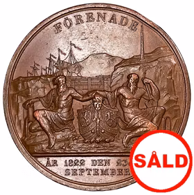 Karl XIV Johan - Öppnandet av Göta kanal på Västgötalinien den 23 och 24 september 1822 av Gube