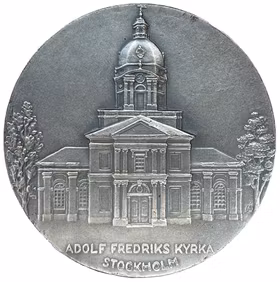 Bengt Lidner och Adolf Fredriks kyrka i Stockholm - Sällsynt