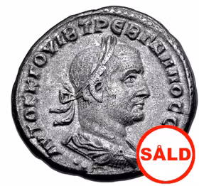 Trebonianus Gallus 251-253 e.Kr. Antiokia Tetradrachm