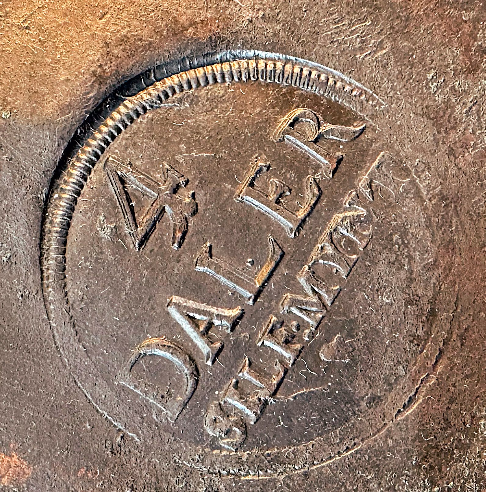 Fredrik I - 4 Daler SM 1740 - Plåtmynt -Vackert exemplar