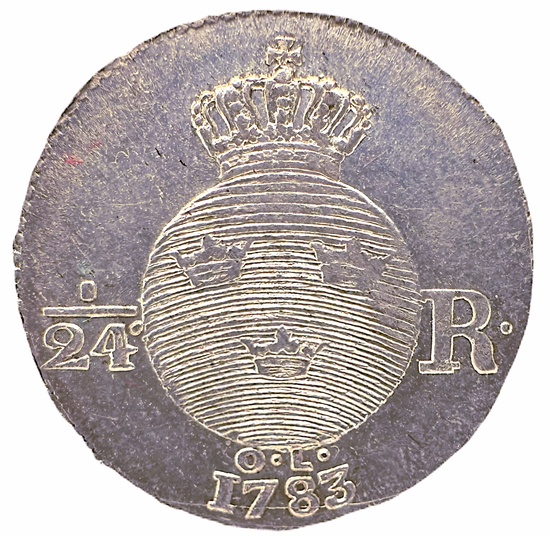 Gustav III - 1/24 Riksdaler 1783 - Vackert exemplar