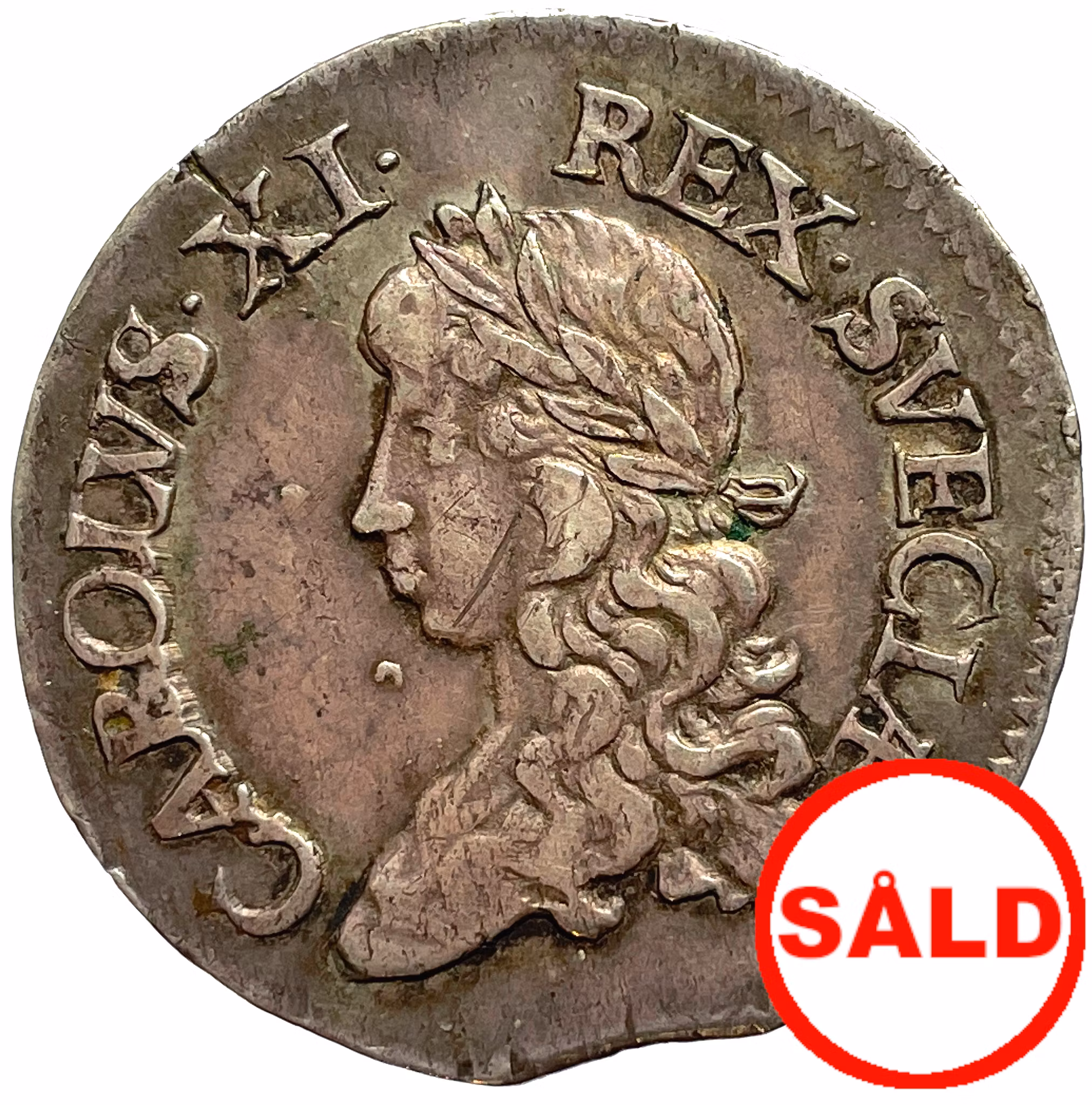 Karl XI - 2 Mark 1670 - Krontyp G1