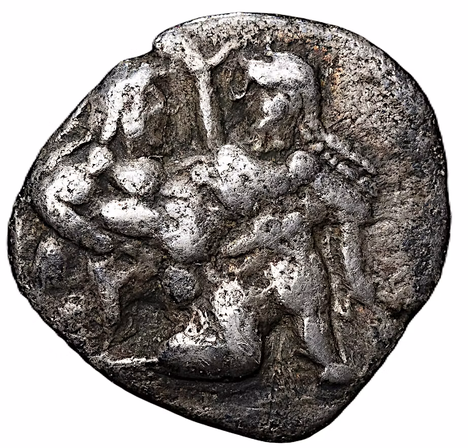 Trakien, Thasos, Drachm c. 463-411 f.Kr.
