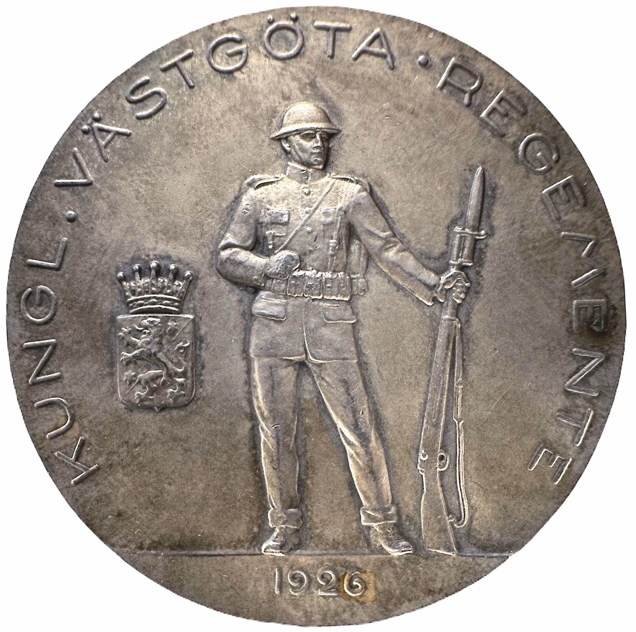 Gustav V - Kungliga Västgöta Regemente 1926 - Arvet förpliktar