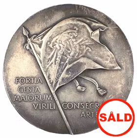 Gustaf Cederstöm (1845-1933). Målare. Av Erik Lindberg 1942 - Endast 127 exemplar präglade - En av våra främsta historiemålare