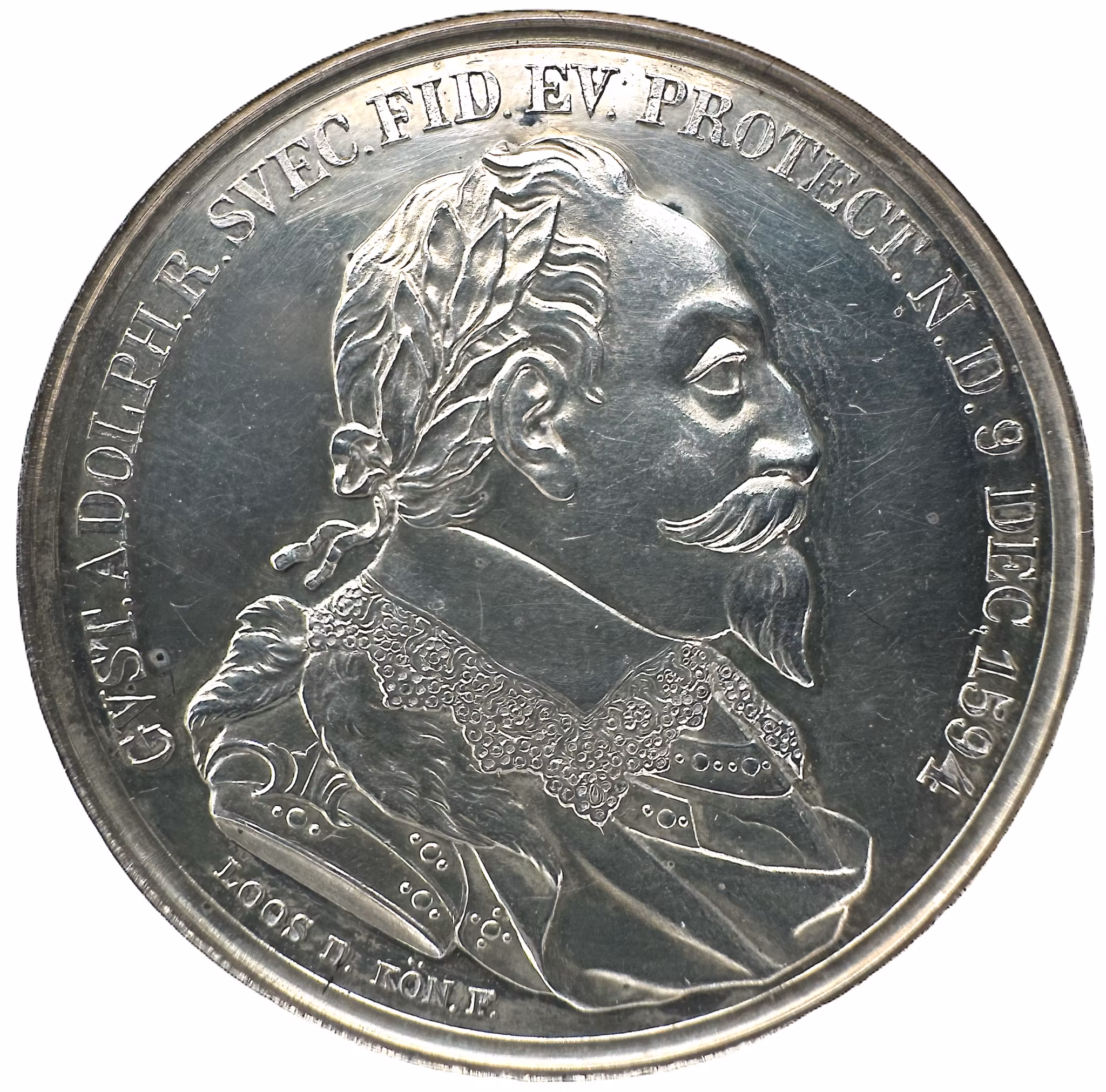 Avtäckningen av Gustav II Adolfs minnesmonument i Lützen den 6 november 1837 av Anton Friedrich König