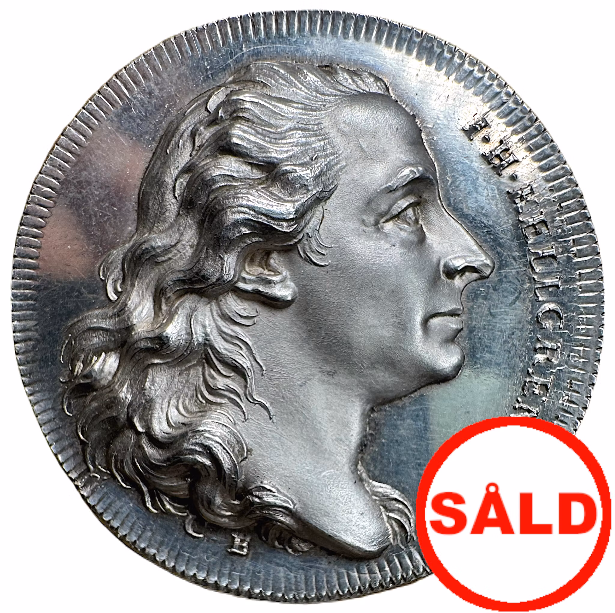 Johan Henrik Kellgren (1751-1795) - av Carl Enhörning 1795 - Gustav III:s bibliotikarie och en av de arton i Svenska Akademien