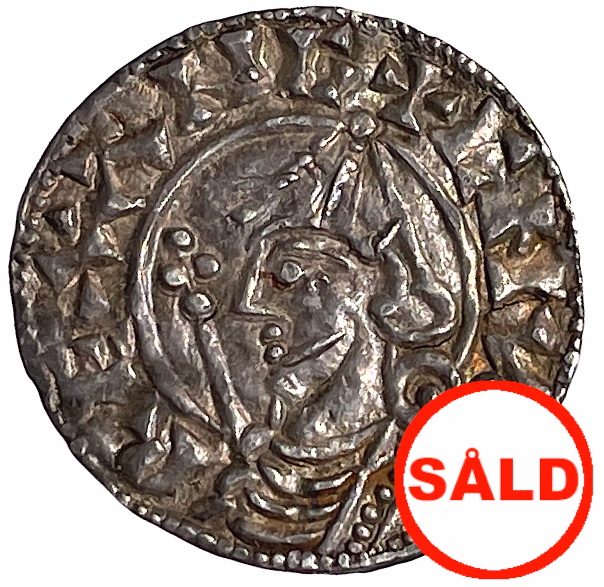 Knut (1016-1035). LONDON. Penny. Helmet type