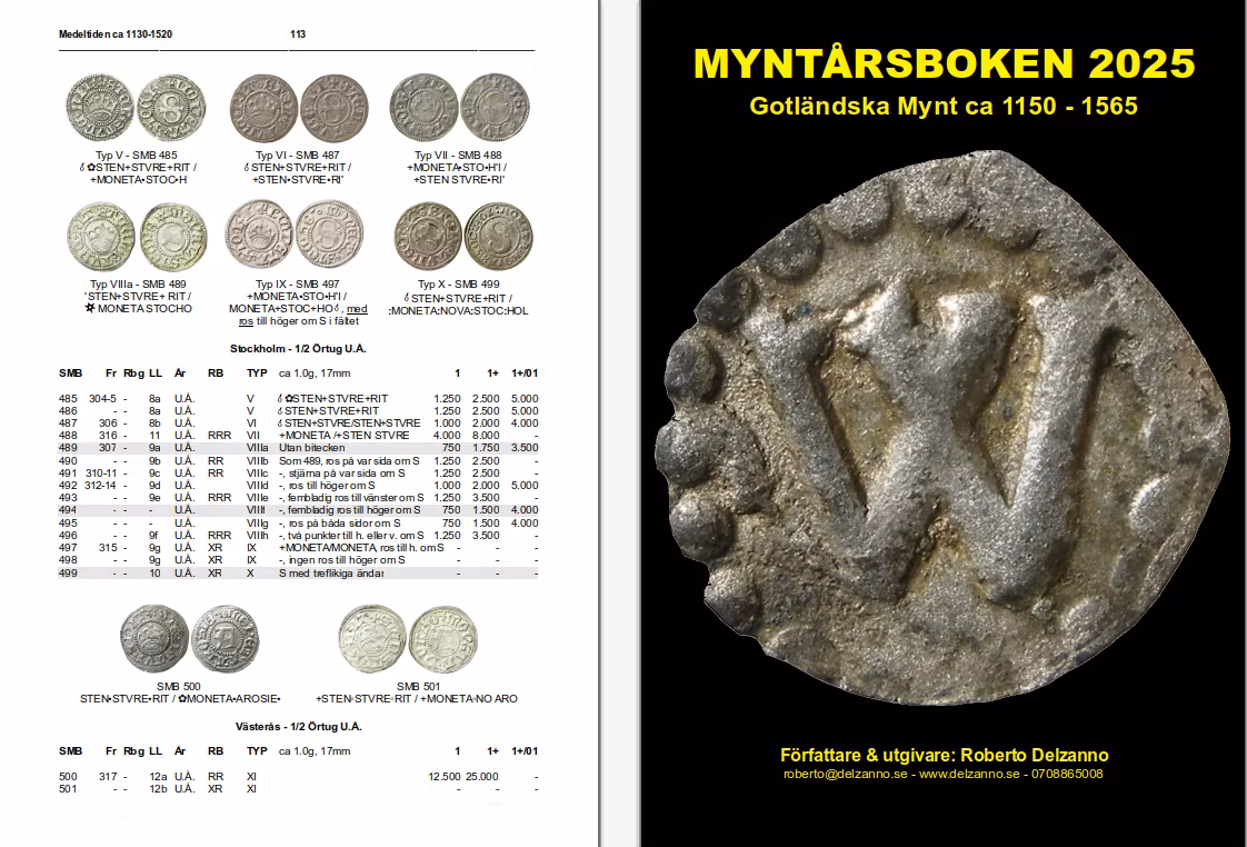 MYNTÅRSBOKEN 2025 - Nu i lager för omedelbar leverans!