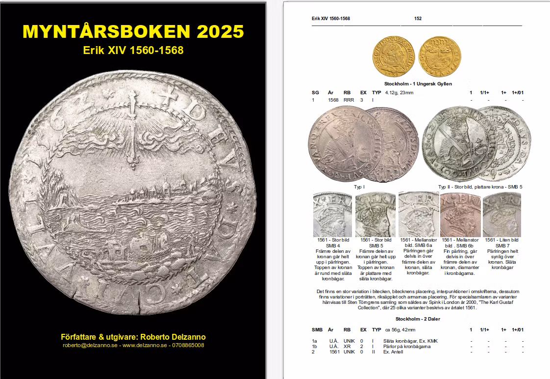 MYNTÅRSBOKEN 2025 - Nu i lager för omedelbar leverans!