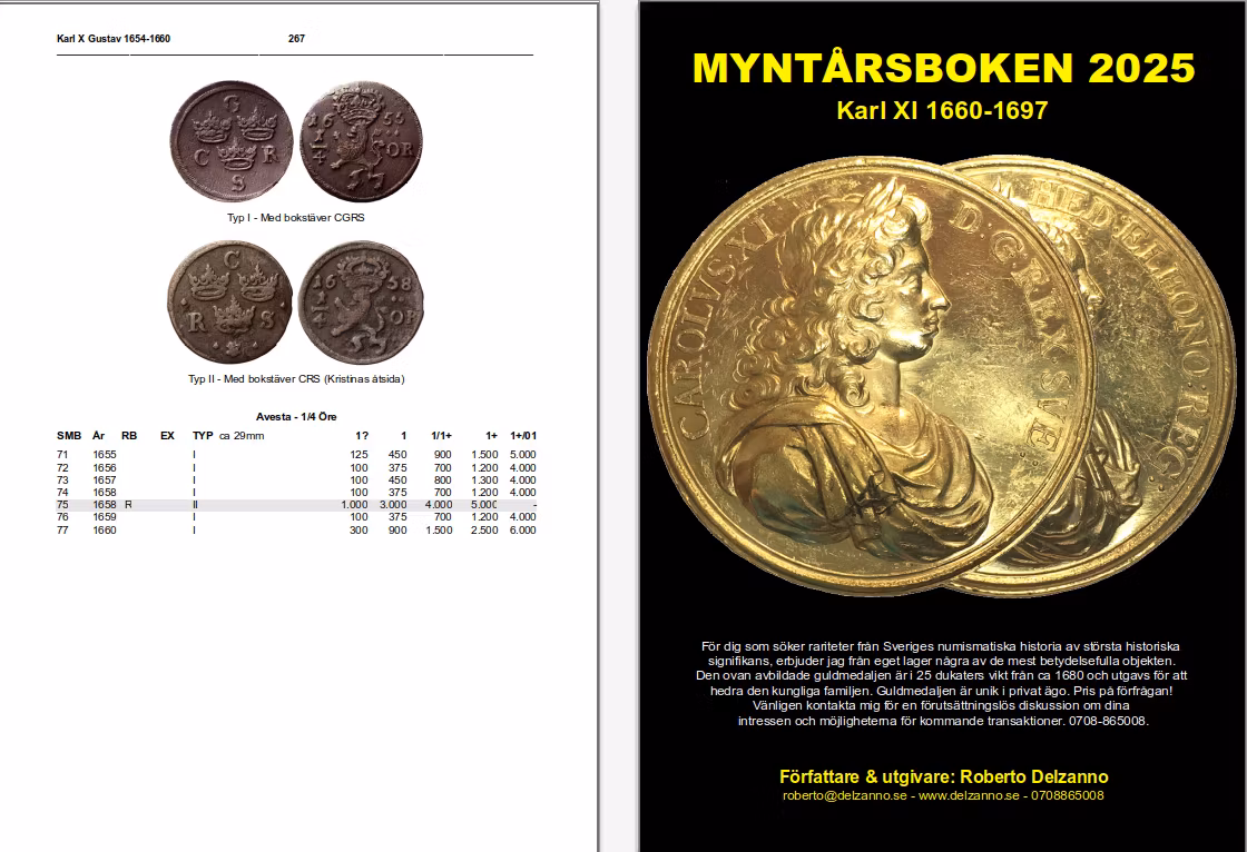 MYNTÅRSBOKEN 2025 - Nu i lager för omedelbar leverans!