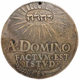 Gustav II Adolf - Unikt avslag i koppar möjligen Bamberg