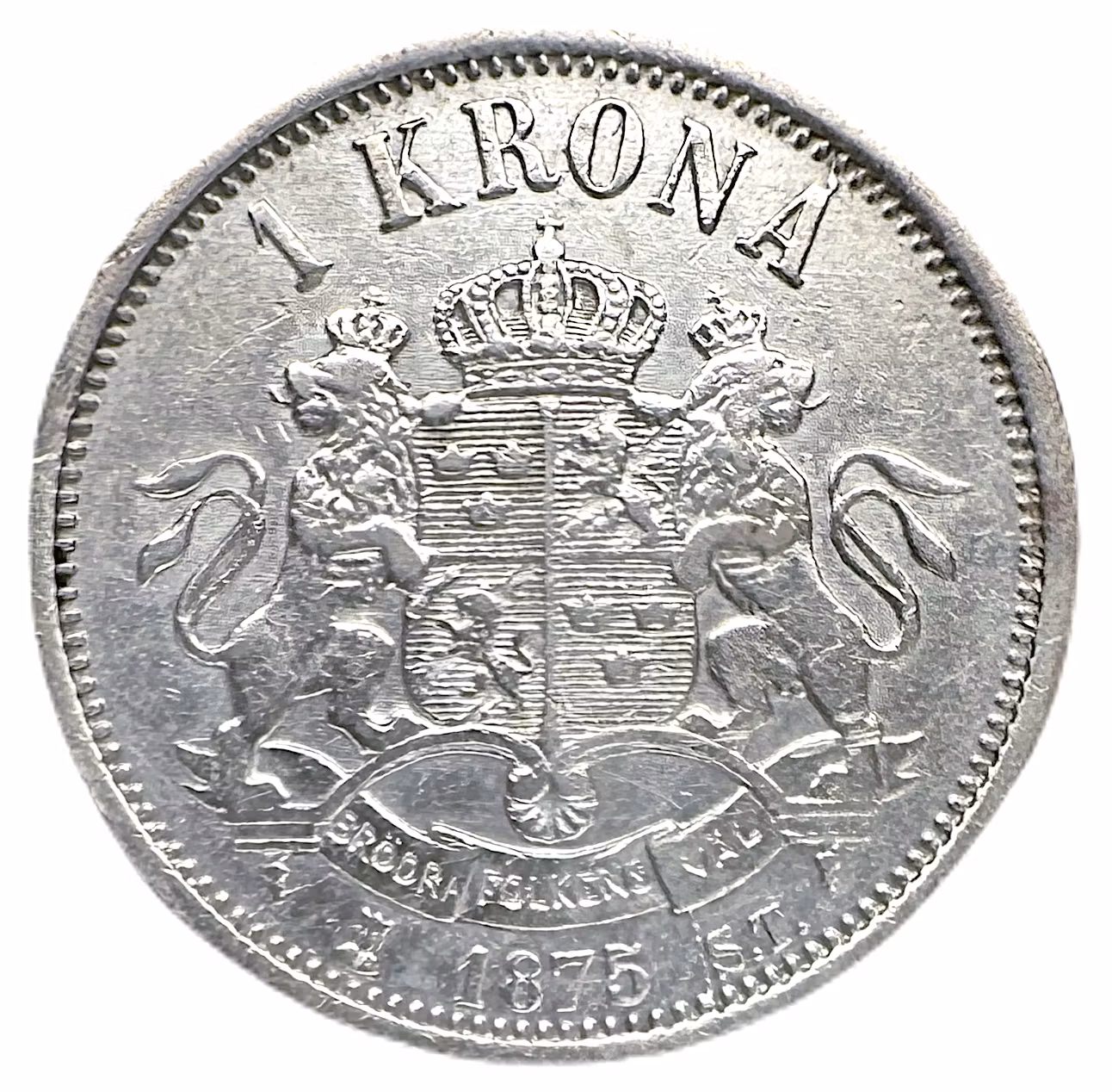 Oskar II - 1 Krona 1875